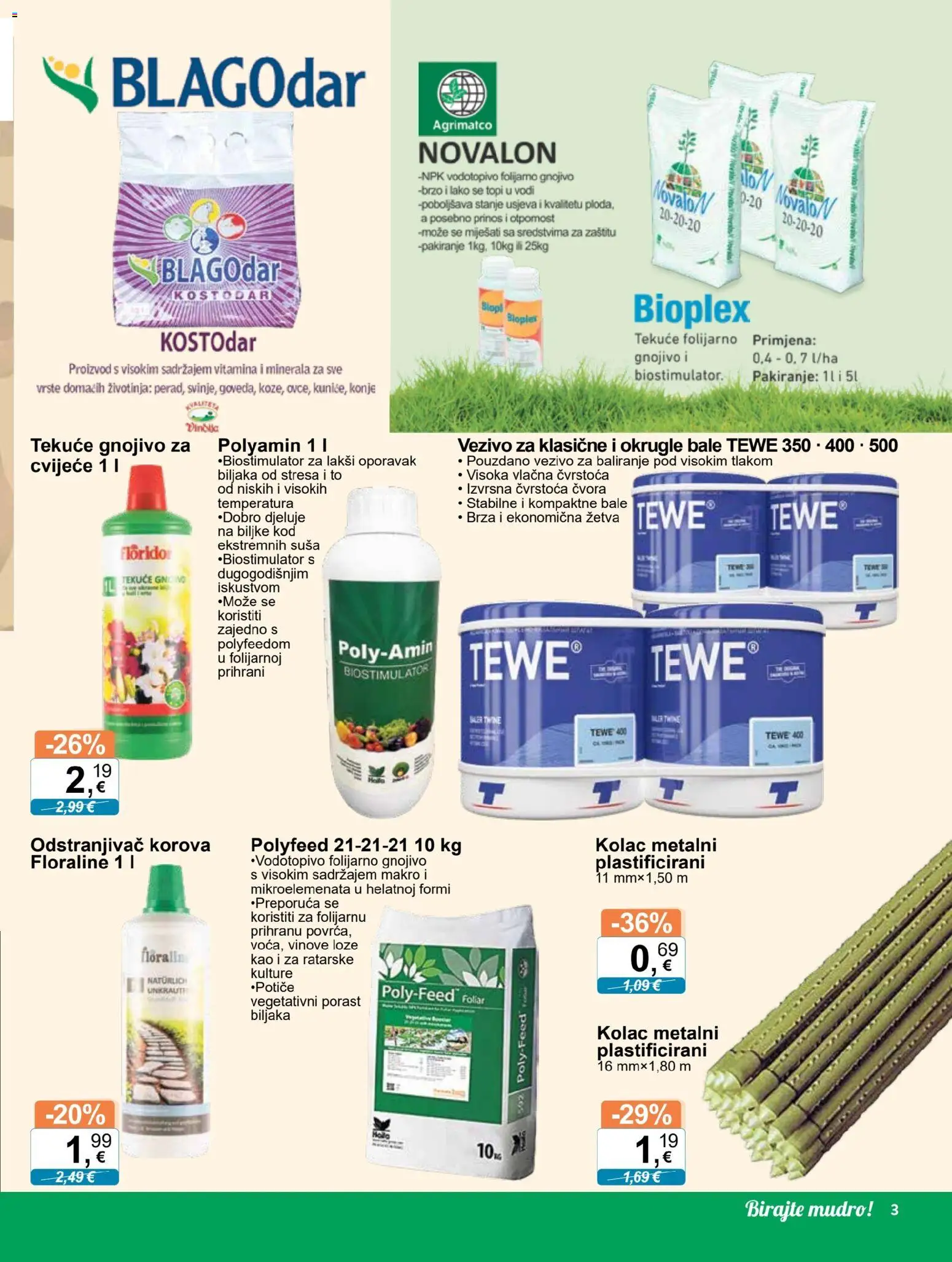 KTC katalog | vrijedi od 29.04.2026 | Stranica: 3 | Proizvodi: Cvijeće