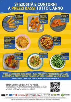 Volantino Sapore di mare del 14.07.2025 | Pagina: 4 | Prodotti: Minestrone, Merluzzo, Ceci, Piselli