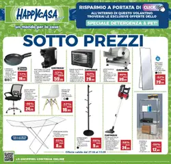 Anteprima del volantino Volantino Happy Casa	 valido a partire dal 27.08.2025