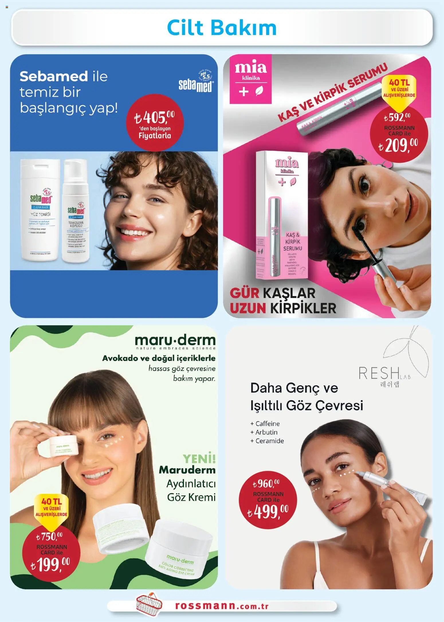 Rossmann aktüel ürünler kataloğu yayımlandı! Bu hafta 30 Ekim 2025 - 30 Kasım 2025 günü Rossmann indirimli ürünleri