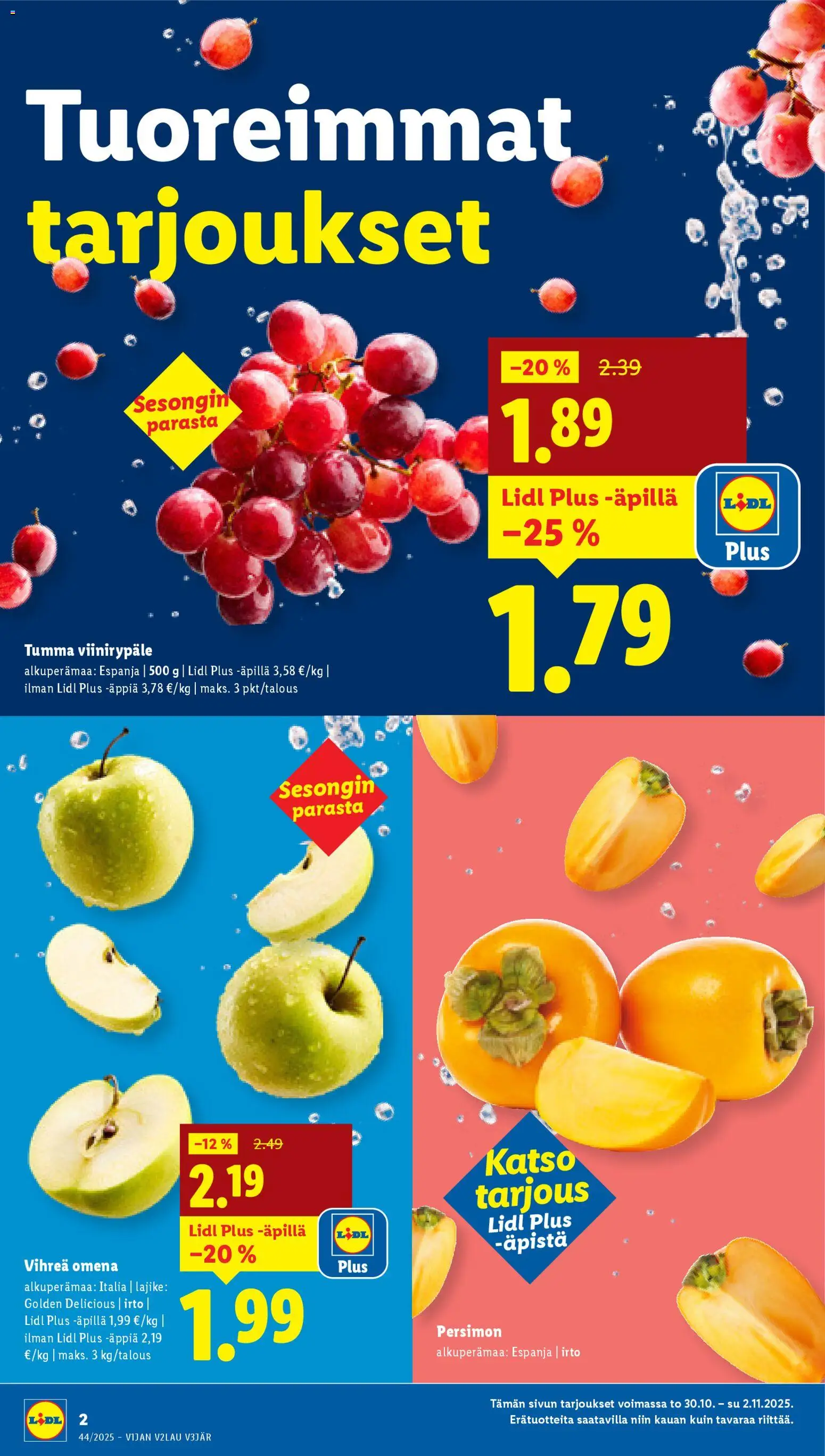 Lidl tarjoukset – voimassa 30.10.2025 alkaen | Sivu: 4