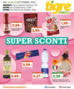 Anteprima del volantino Tigre Amico Roma catalogo valido a partire dal 15.09.2025