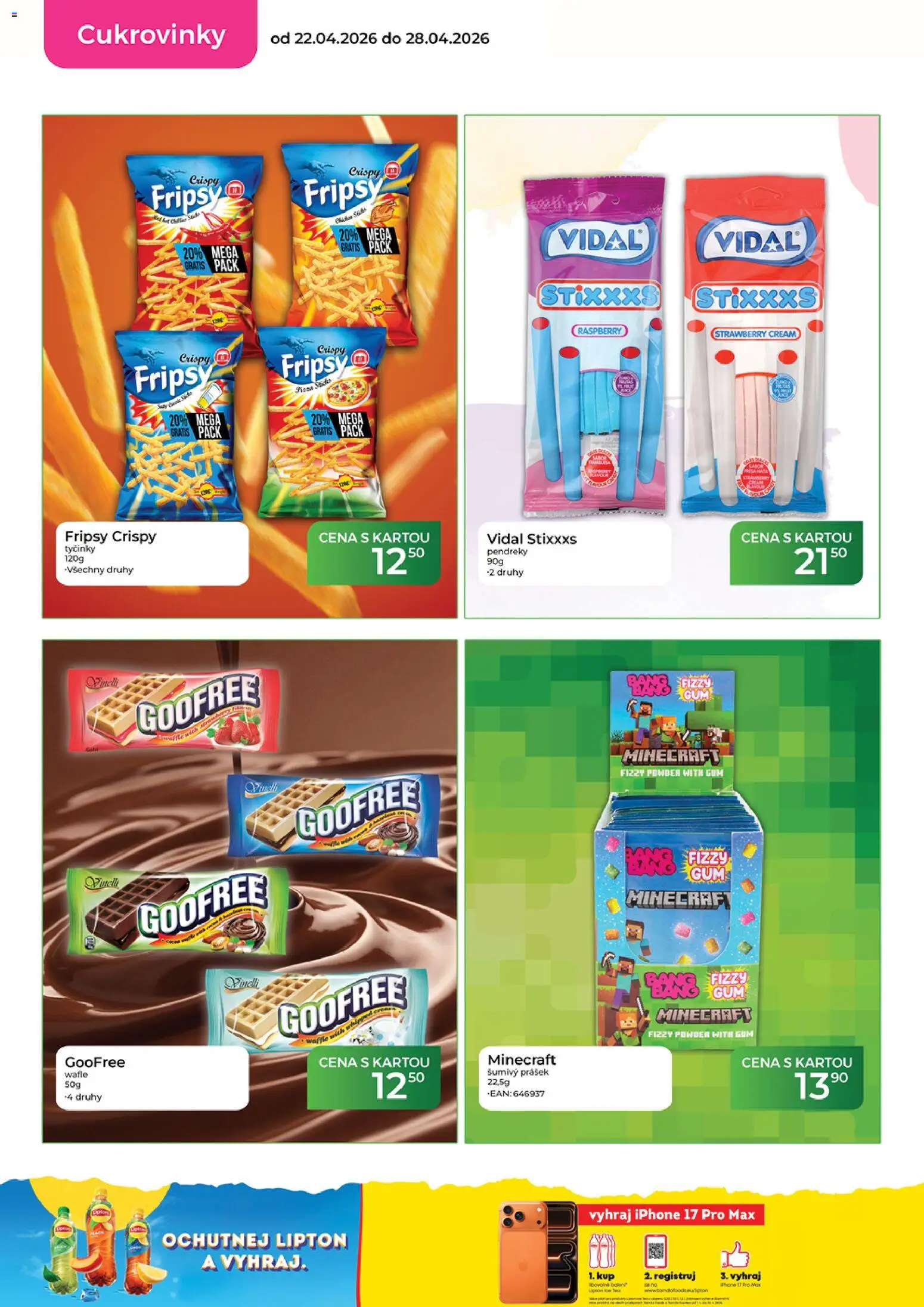 Tamda Foods leták od 22.04.2026 | Strana: 32 | Produkty: Tyčinky, Iphone