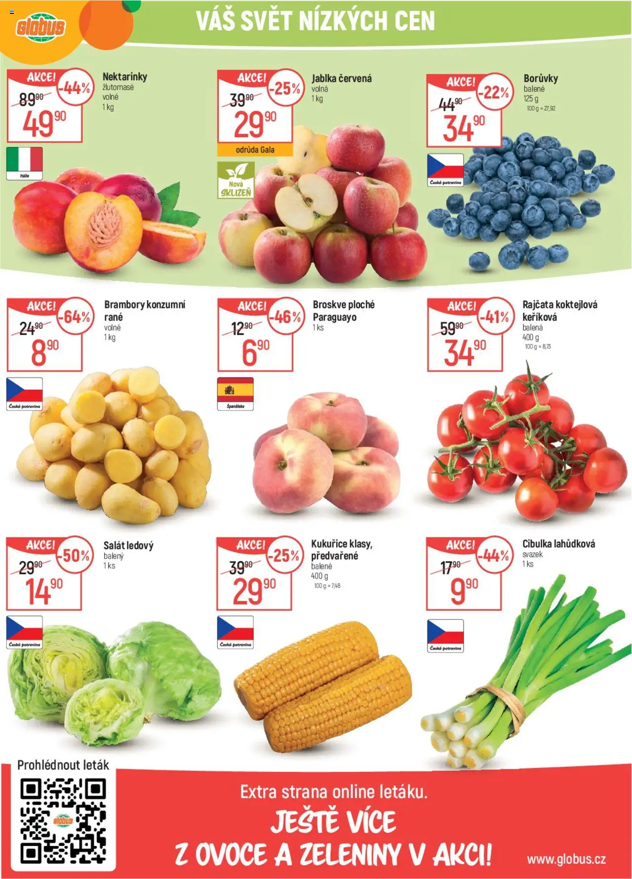 Globus leták od 20.08.2025 | Strana: 17 | Produkty: Ovoce, Globus, Rajčata, Salát