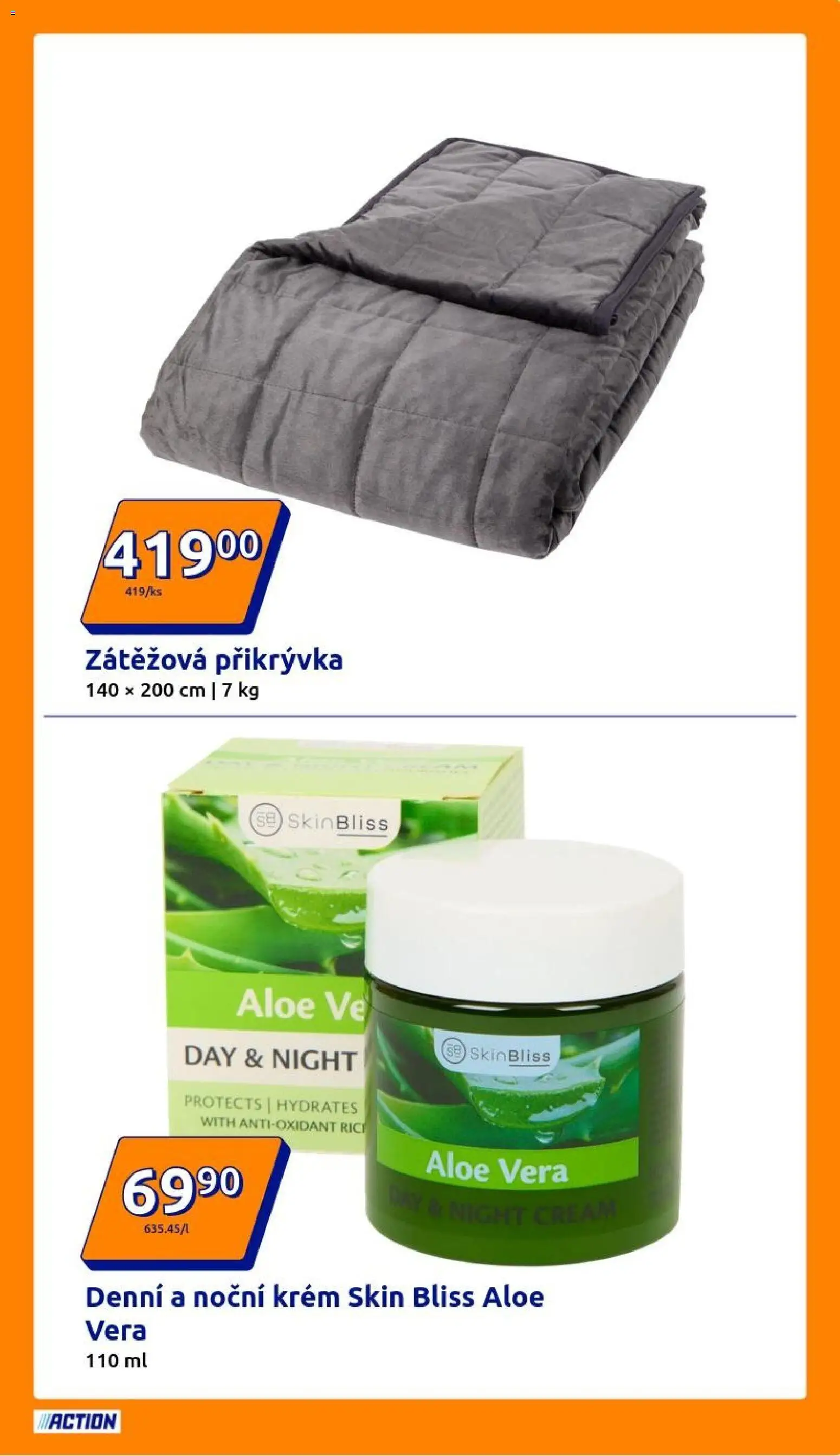 Action leták od 24.12.2025 | Strana: 15 | Produkty: Krém, Aloe vera, Přikrývka