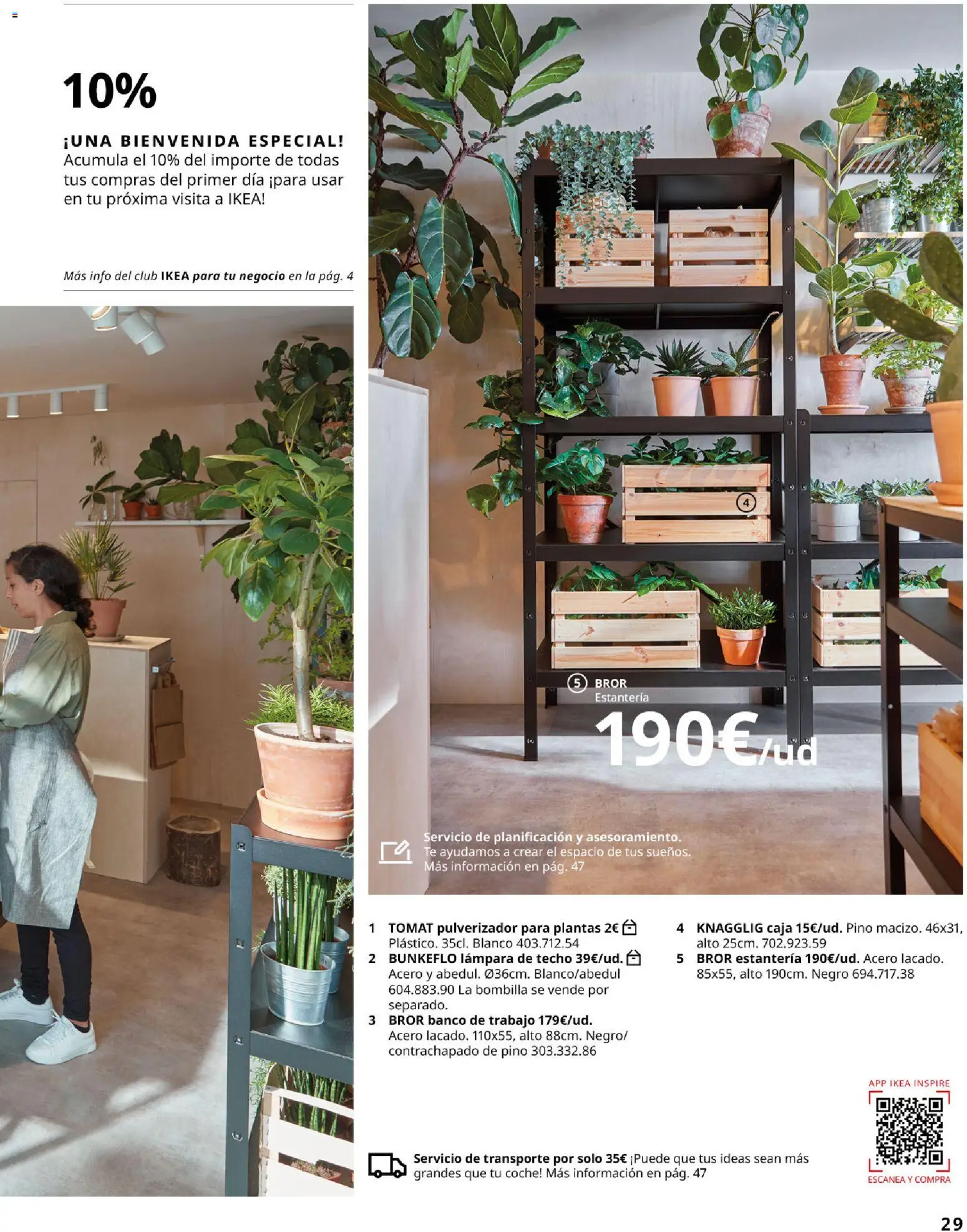 Catálogo IKEA para tu negocio │ válido desde el 02.12.2025 | Página: 29 | Productos: Lámpara de techo, Té, Caja, Lámpara