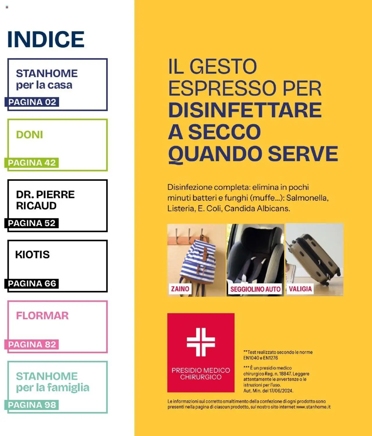 Volantino Stanhome del 30.09.2025 | Pagina: 4 | Prodotti: Zaino, Valigia, Funghi, Seggiolino