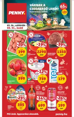 PENNY akciós újság - amely érvényes a következő dátumtól: 26.03.2026