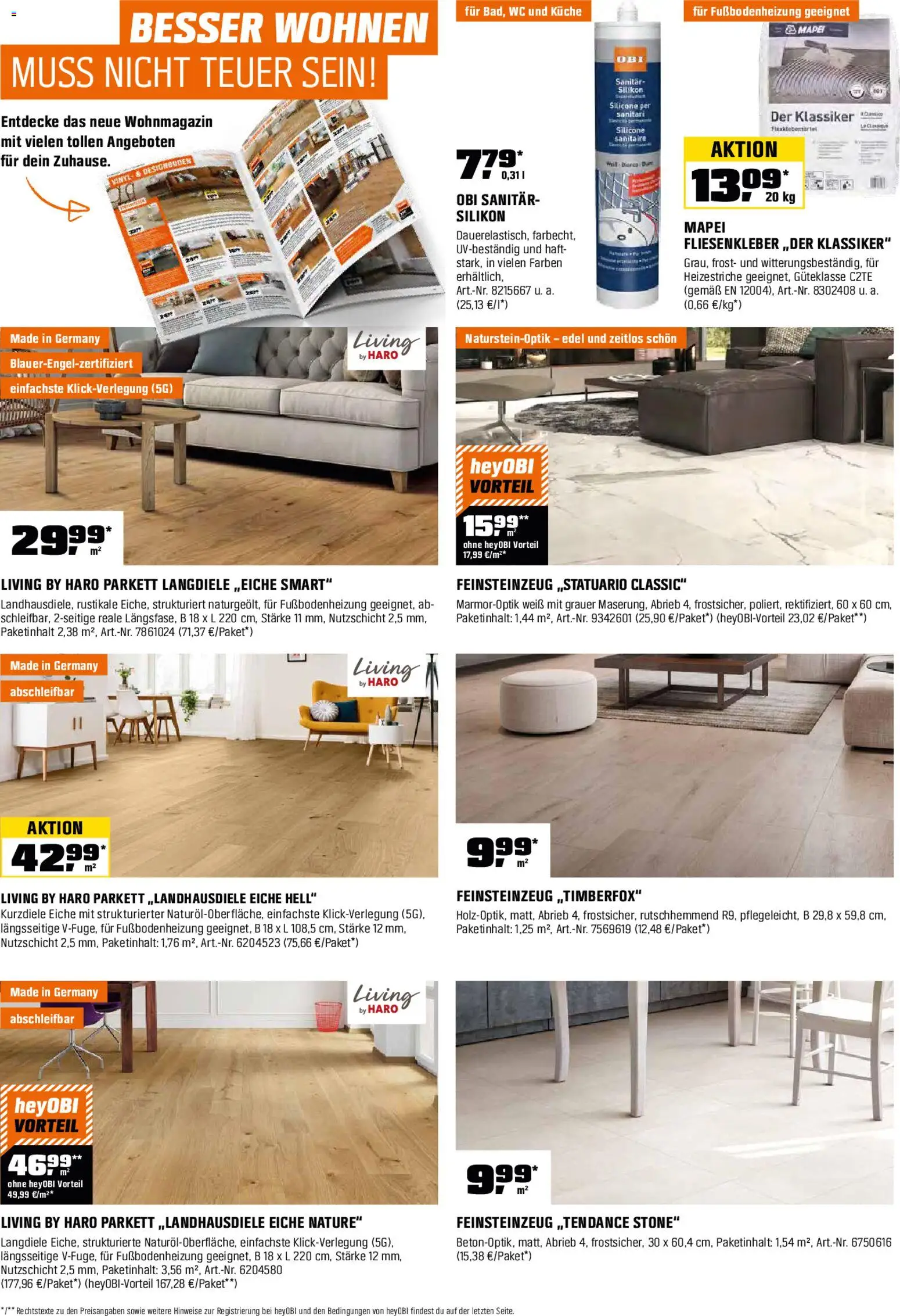 Obi Prospekt 	 – gültig ab 01.11.2025 | Seite: 19 | Produkte: Küche