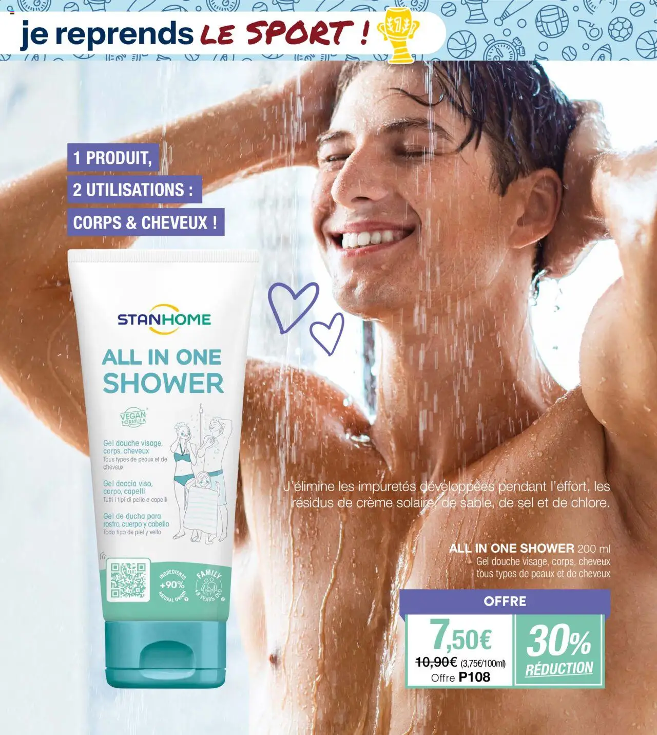 | Page: 47 | Produits: Gel douche, Sel, Douche, Crème