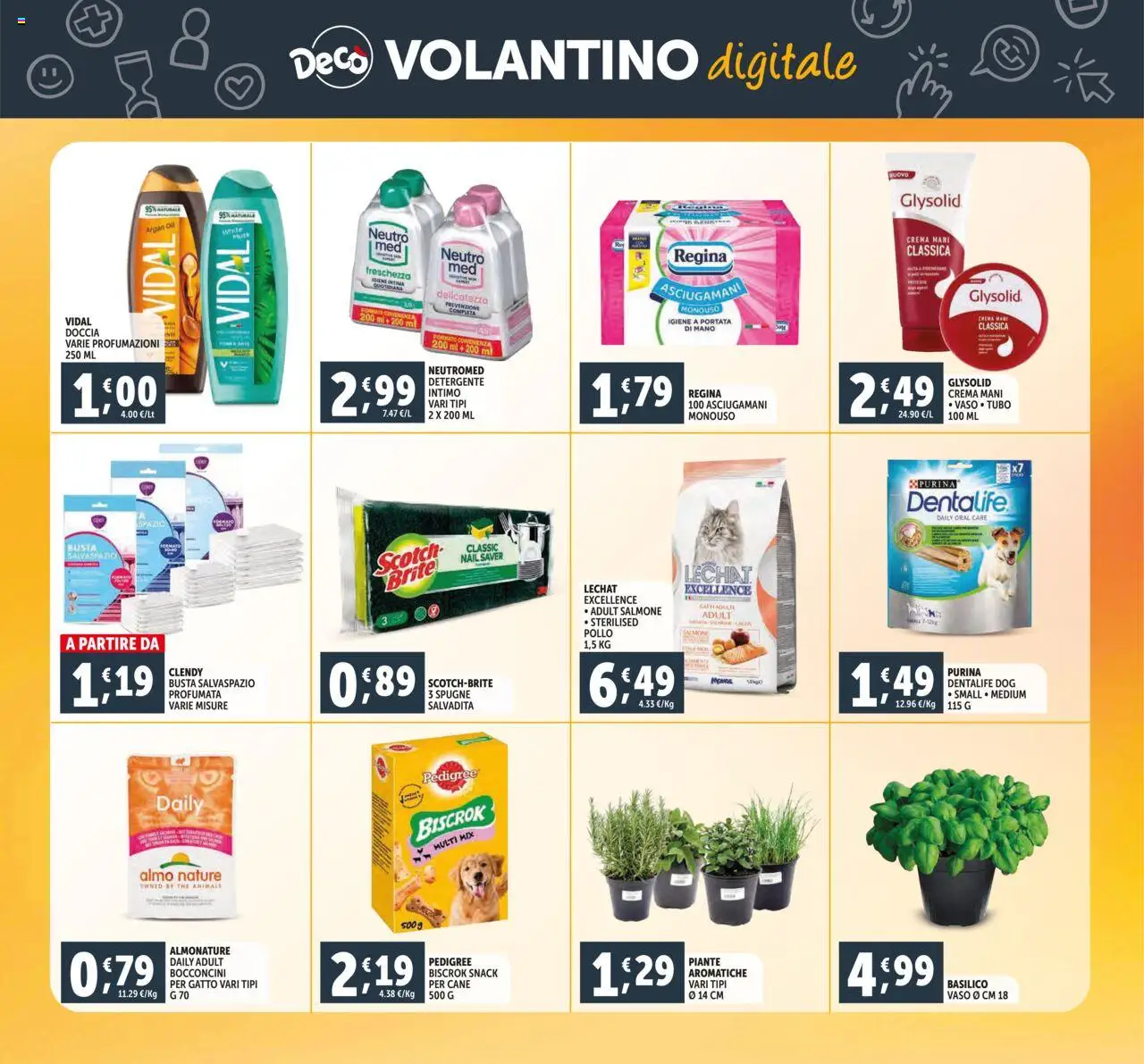 Volantino Decò del 16.10.2025 | Pagina: 30 | Prodotti: Crema, Pollo, Basilico, Doccia