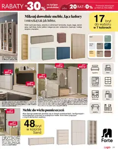 Pogląd oferty "Salony Agata Gazetka - Otwarcie sklepu w Mysiadle" - ważna od 26.02.2026 | Strona: 9 | Produkty: Szafa, Stół, Biblioteka, Witryna