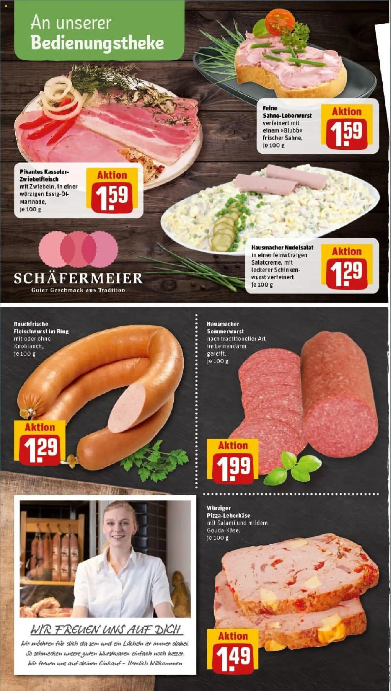 Rewe prospekt Soest	 – gültig ab 26.10.2025 | Seite: 10 | Produkte: Wurst, Pasta, Salami, Schinken