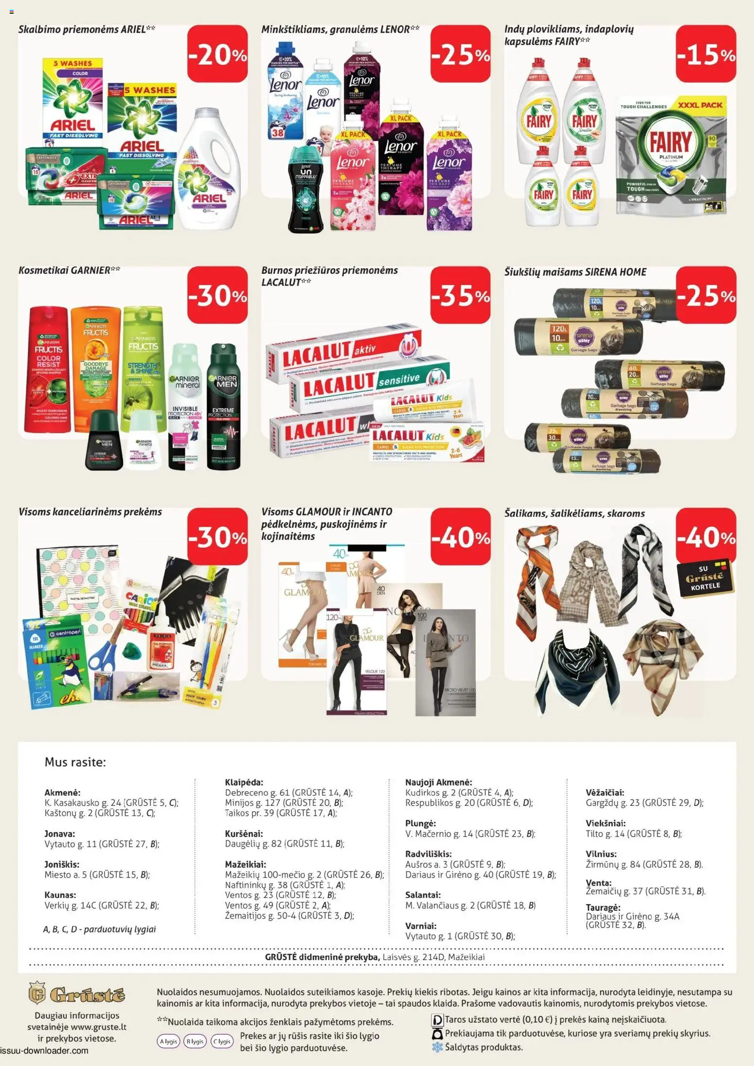 GRUSTE akcijos nuo 11.01.2026 | Puslapis: 10