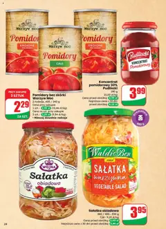 Dino Gazetka od 23.07.2025 | Strona: 24 | Produkty: Koncentrat pomidorowy, Pomidory, Sałatka