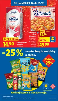 Náhled letáku Chipsy Solené, Vroubkované chipsy solené od 29.12.2025 | Strana: 3