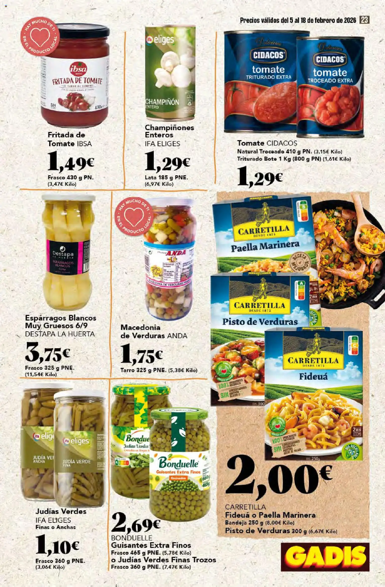 Gadis - folleto │ válido desde el 05.02.2026 | Página: 23