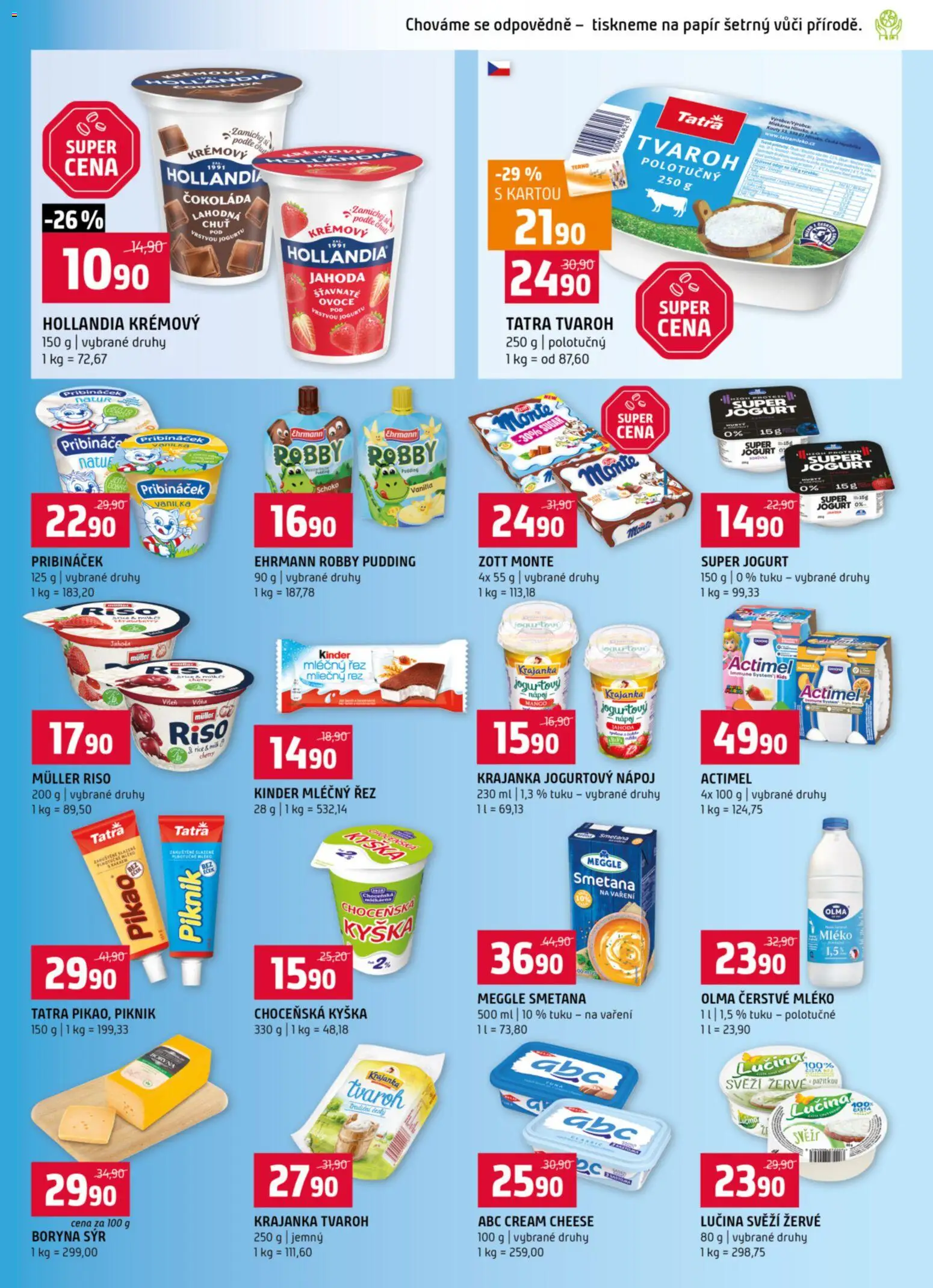 Terno leták od 19.11.2025 | Strana: 5 | Produkty: Čokoláda, Tvaroh, Actimel, Smetana na vaření