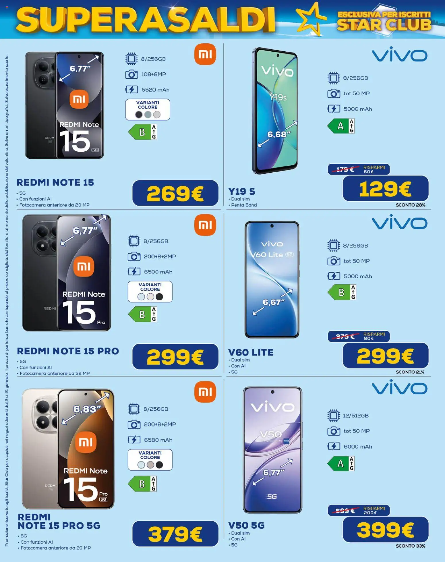 Volantino Euronics del 02.01.2026 | Pagina: 6 | Prodotti: Fotocamera