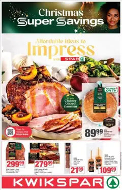 KWIKSPAR specials catalogue – valid from 08.12.2025 | Page: 1 | Products: Chutney, TV, Ribs, Pork