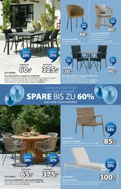 JYSK Prospekt aktuell ab 30.03.2026 gültig | Seite: 3 | Produkte: Tisch, Stuhl, Gartenmöbel