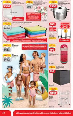 Auchan akciós ujság - amely érvényes a következő dátumtól: 17.07.2025 | Oldal: 34