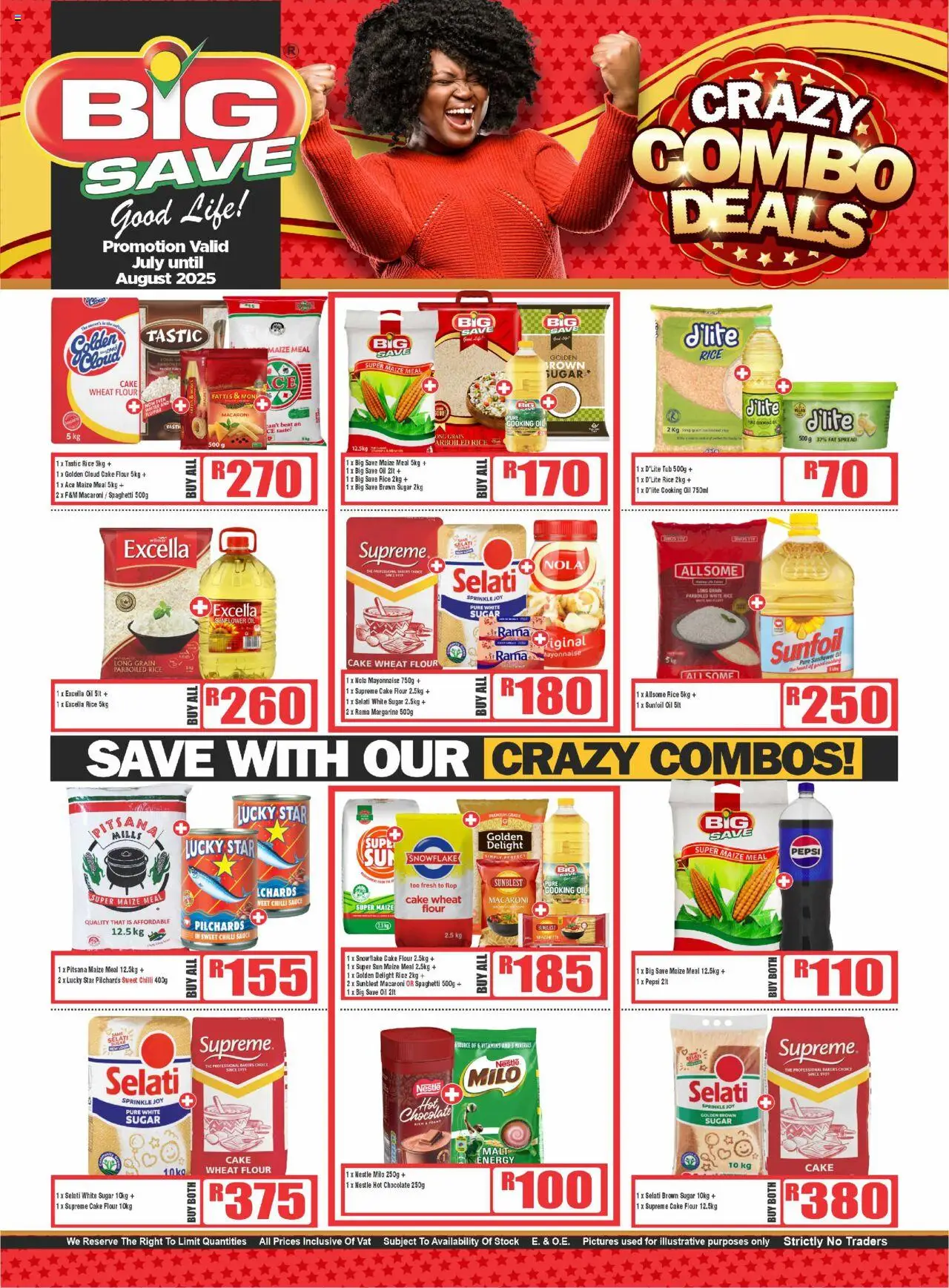 Big Save Specials │ valid from 14.07.2025 | Page: 7 | Products: Maize meal, Chocolate, Mayonnaise, Sugar