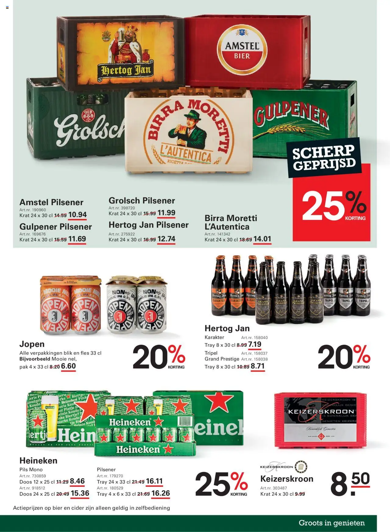  | Pagina: 17 | Producten: Bier, Dijoni mustár, Fles