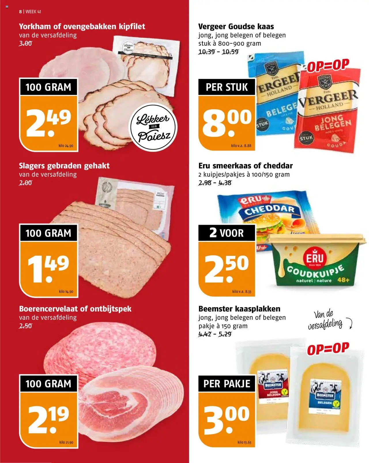 {H1} | Pagina: 8 | Producten: Kaas, Gehakt, Cheddar