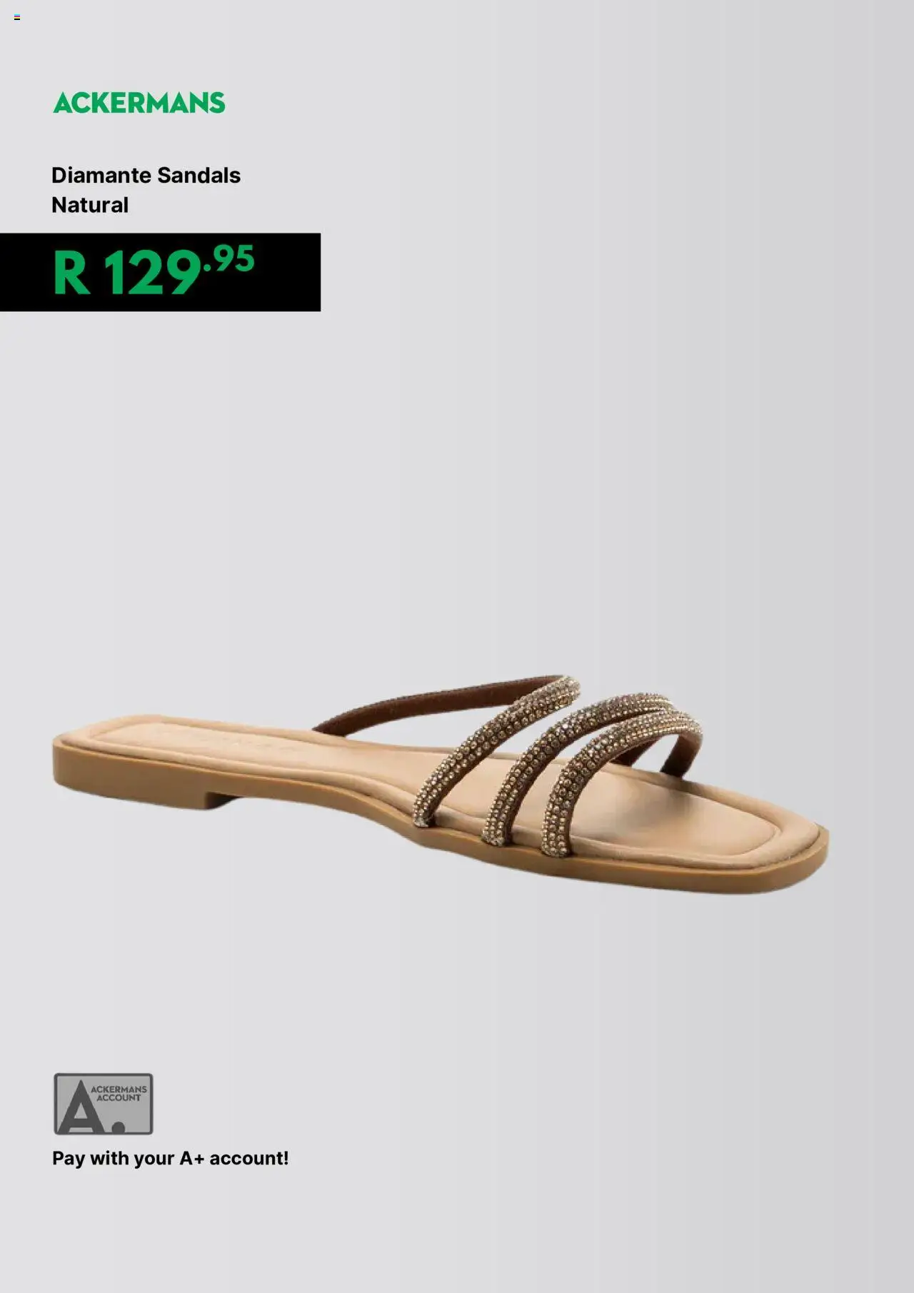 New Ackermans catalogue – valid from 20.09.2025 | Page: 7 | Products: Sandals