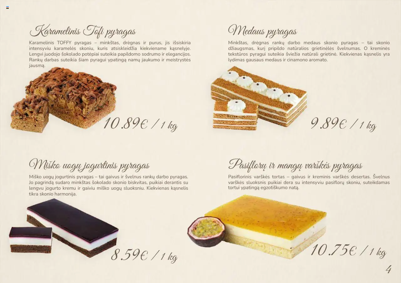 ČIA MARKET akcijos nuo 01.06.2025 | Puslapis: 5 | Prekių: Tortas, Pyragas