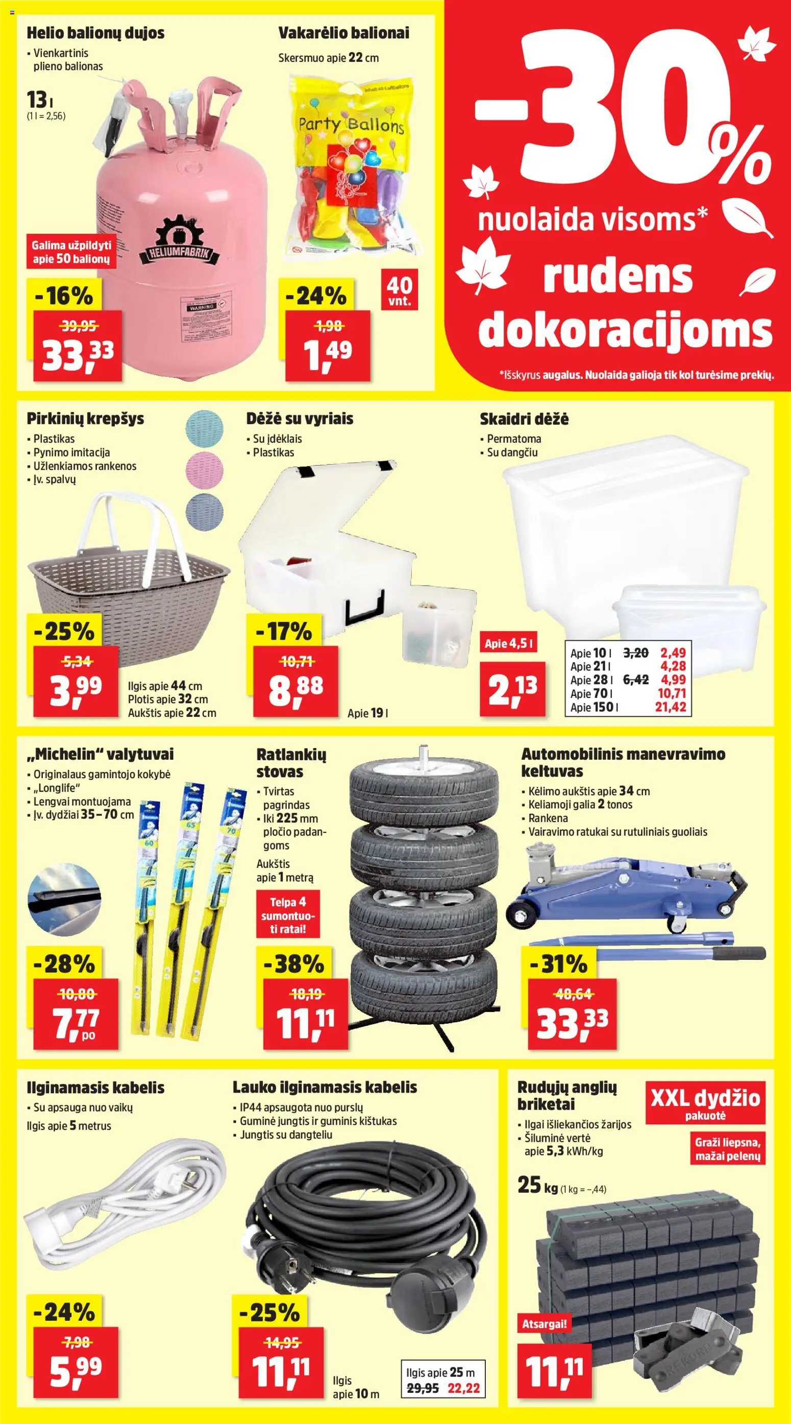 Thomas Philipps akcijos nuo 03.11.2025 | Puslapis: 11 | Prekių: Kabelis, Jungtis, Krepšys, Stovas