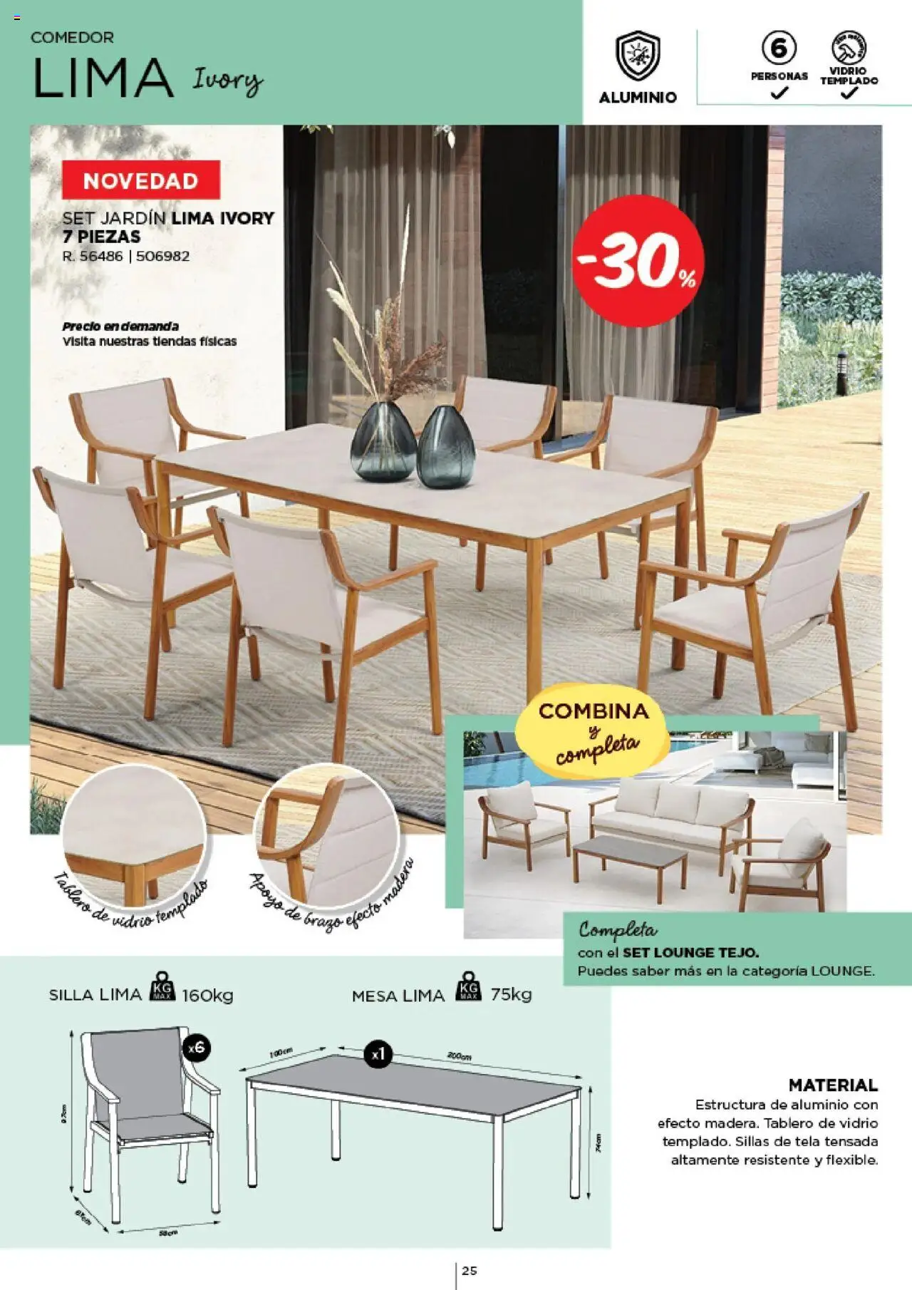 Espaço Casa - Catálogo AireLibre 2025 │ válido de 12.05.2025 | Página: 25 | Produtos: Mesa
