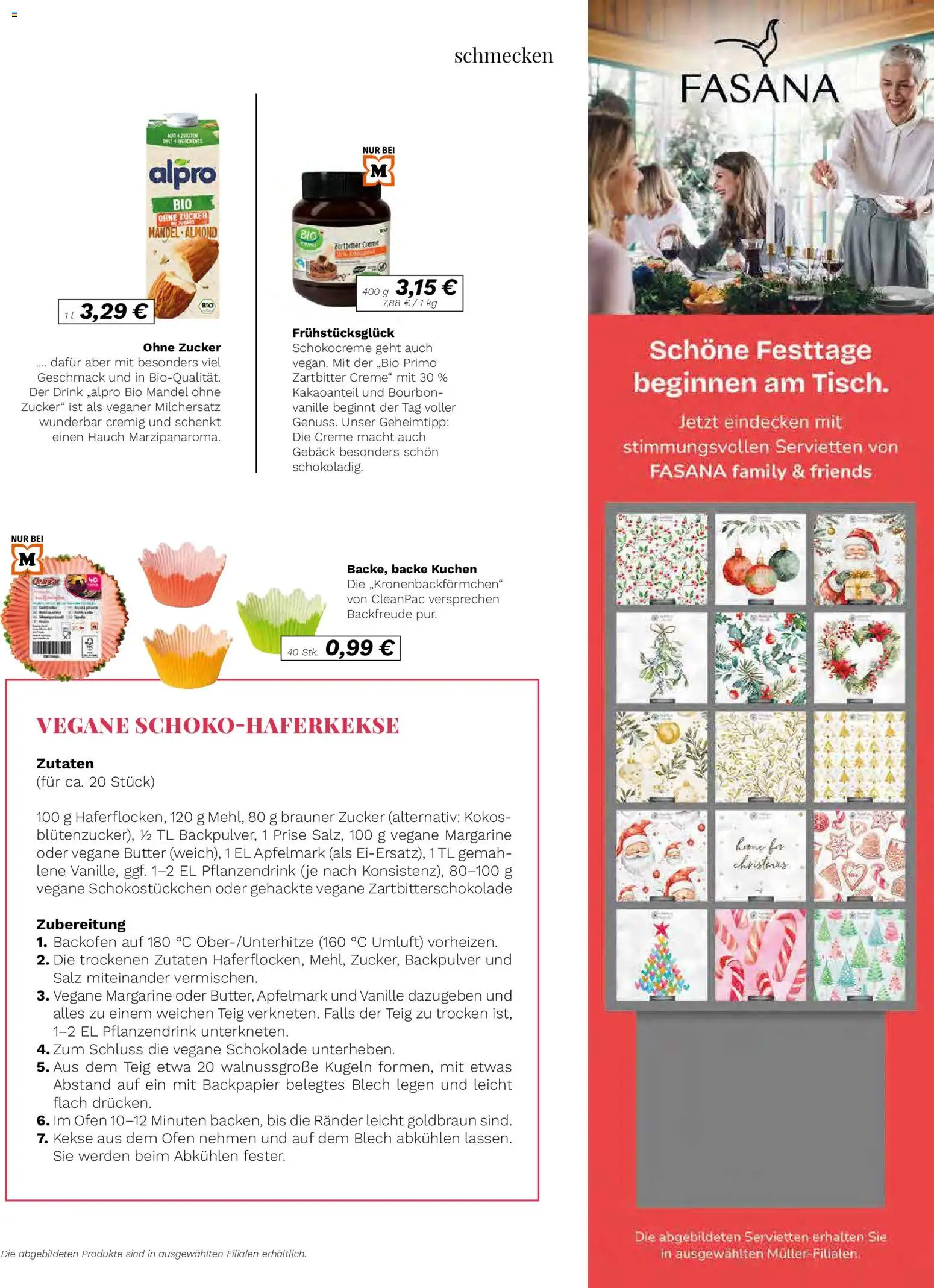 Müller Lifestyle – gültig ab 14.11.2025 | Seite: 69 | Produkte: Alpro, Backofen, Bourbon, Kekse