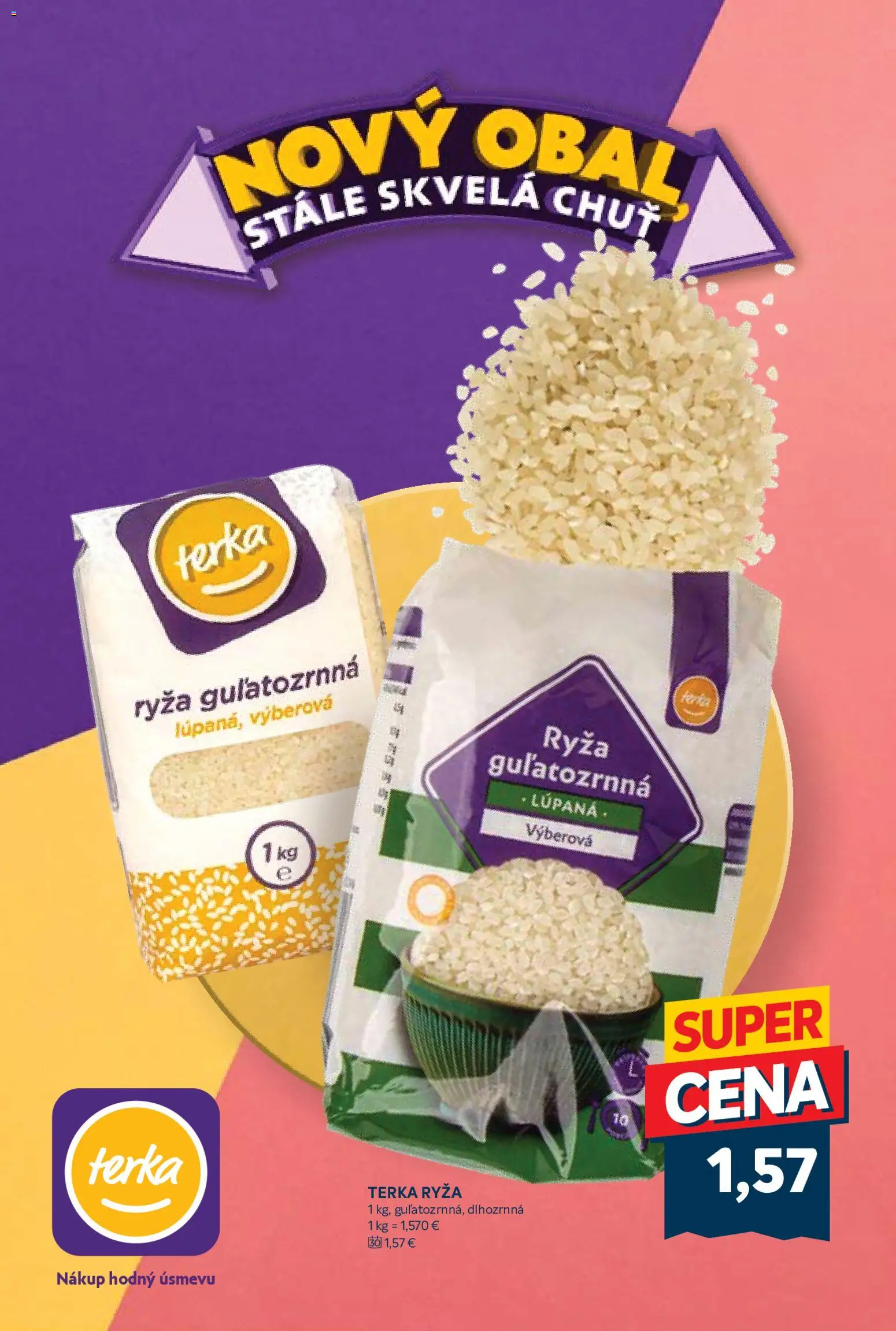 Nové Kraj akcie – leták je platný od 15.01.2026 | Strana: 17 | Produkty: Ryža