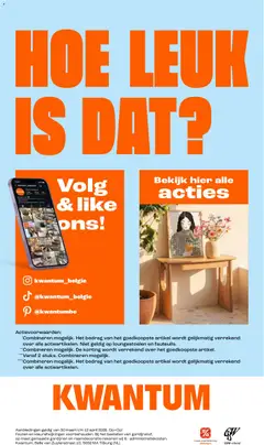 Kwantum folder / publicité - Voorbeeld van een folder van Kwantum, geldig van 30.03.2026 | Pagina: 24 | Producten: Folders, Gordijnen