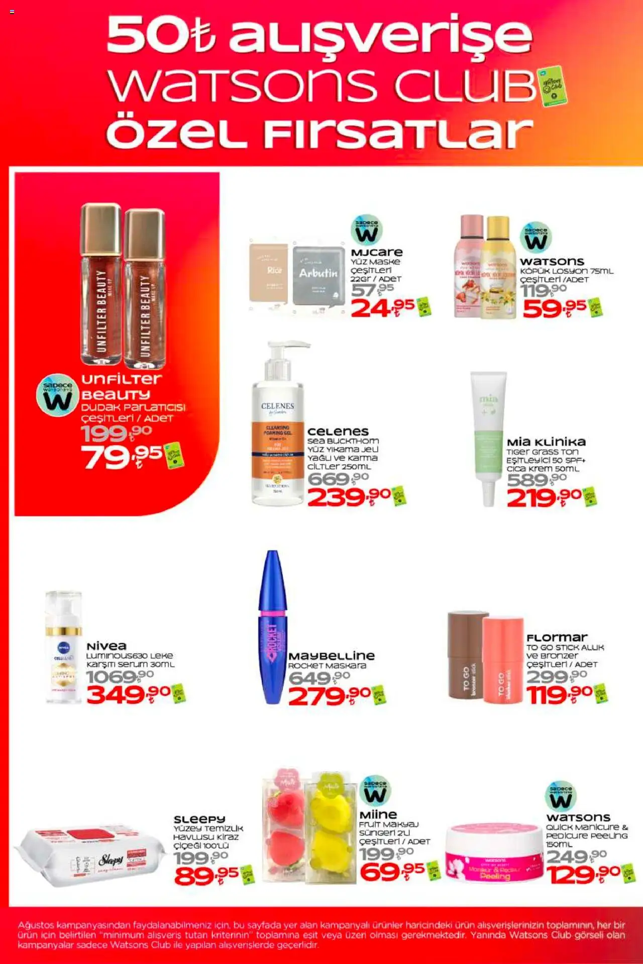 Watsons Katalog - 01.08.2025 tarihinden itibaren geçerlidir | Sayfa: 4 | Ürünler: Dudak parlatıcısı, Krem, Peeling, Kiraz