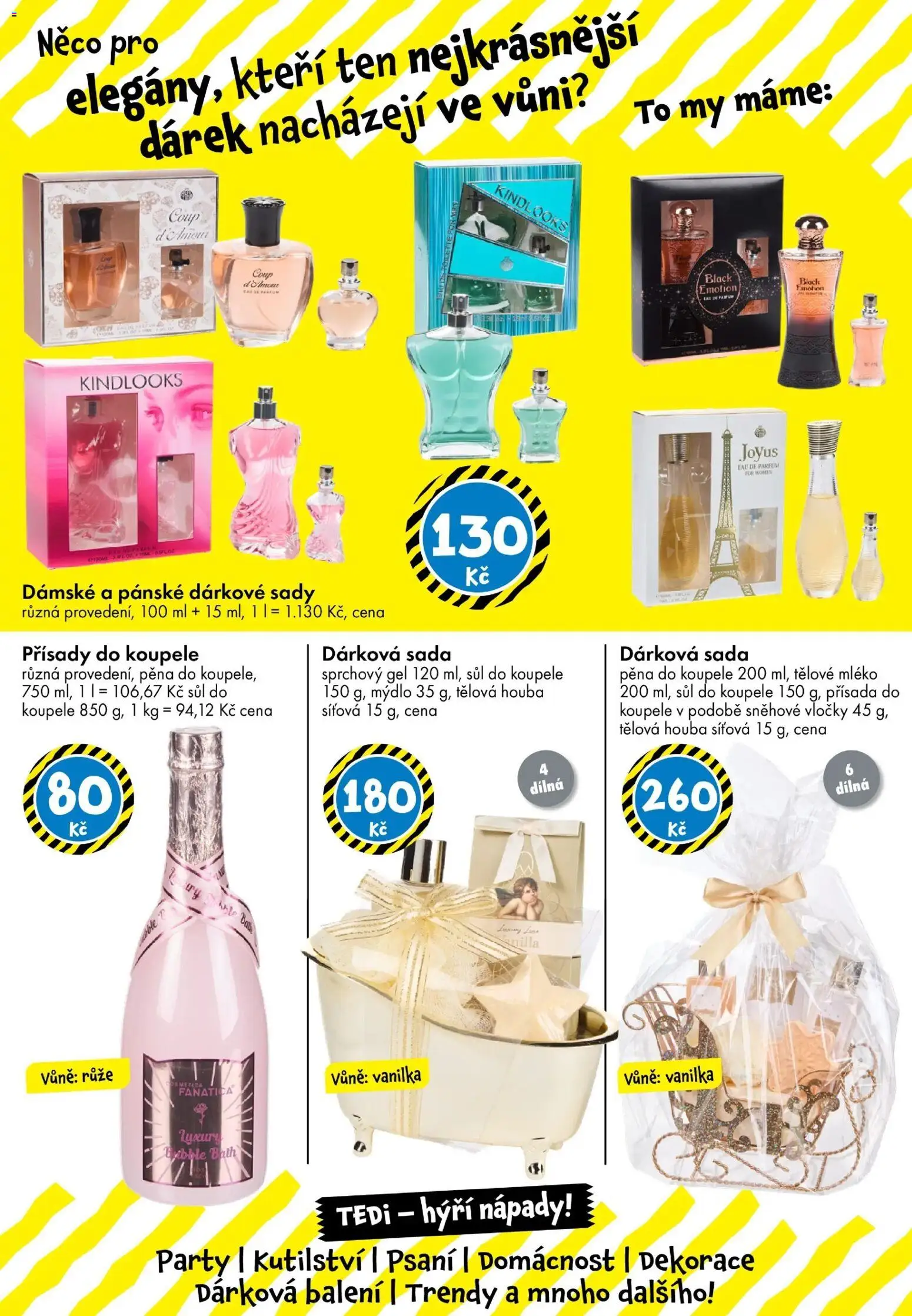 TEDi leták od 12.12.2025 | Strana: 20 | Produkty: Tělové mléko, Mýdlo, Pěna do koupele, Dekorace