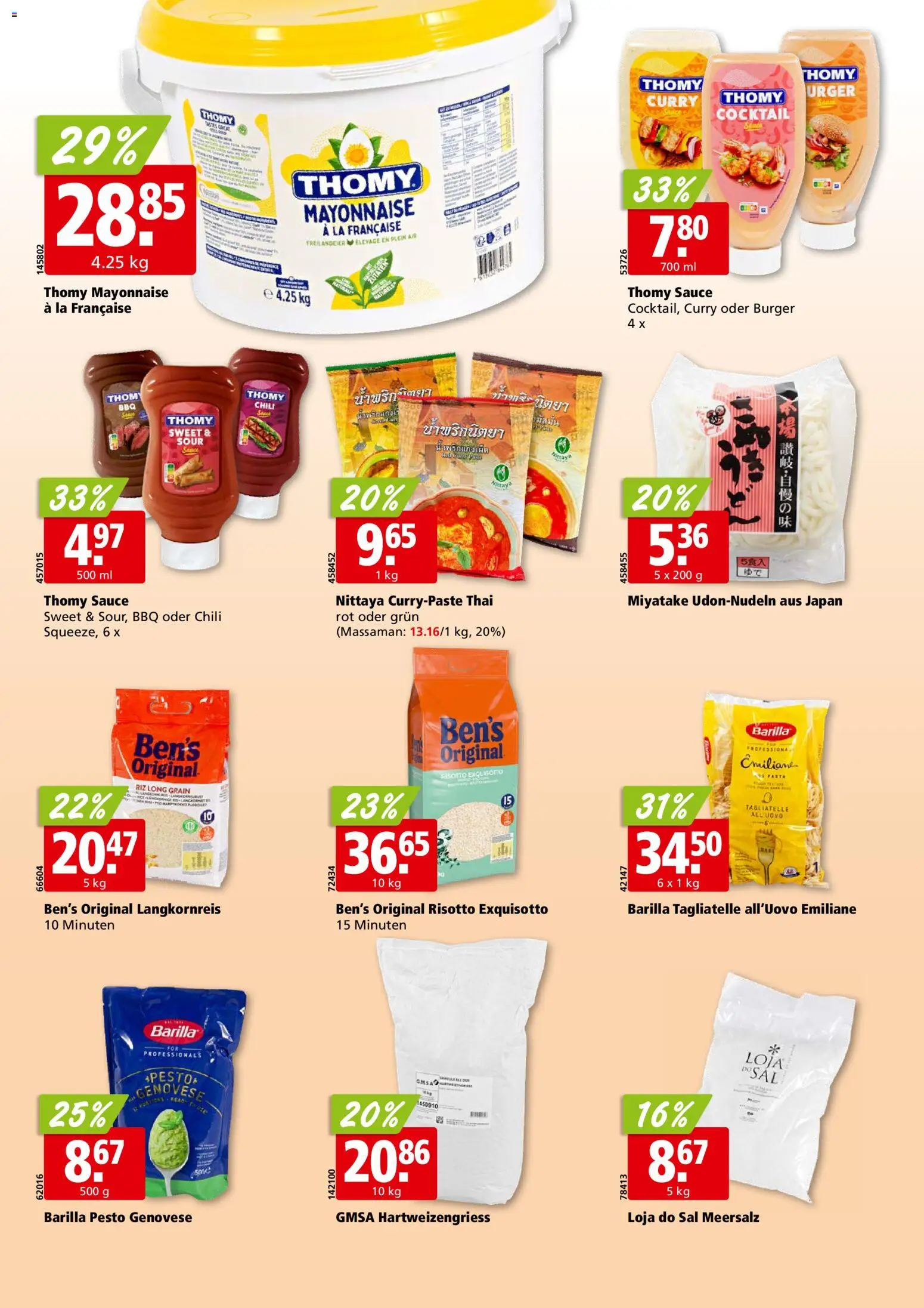 Aligro Aktionen – gültig ab 26.12.2025 | Seite: 26 | Produkte: Barilla, Burger, Pasta, Mayonnaise