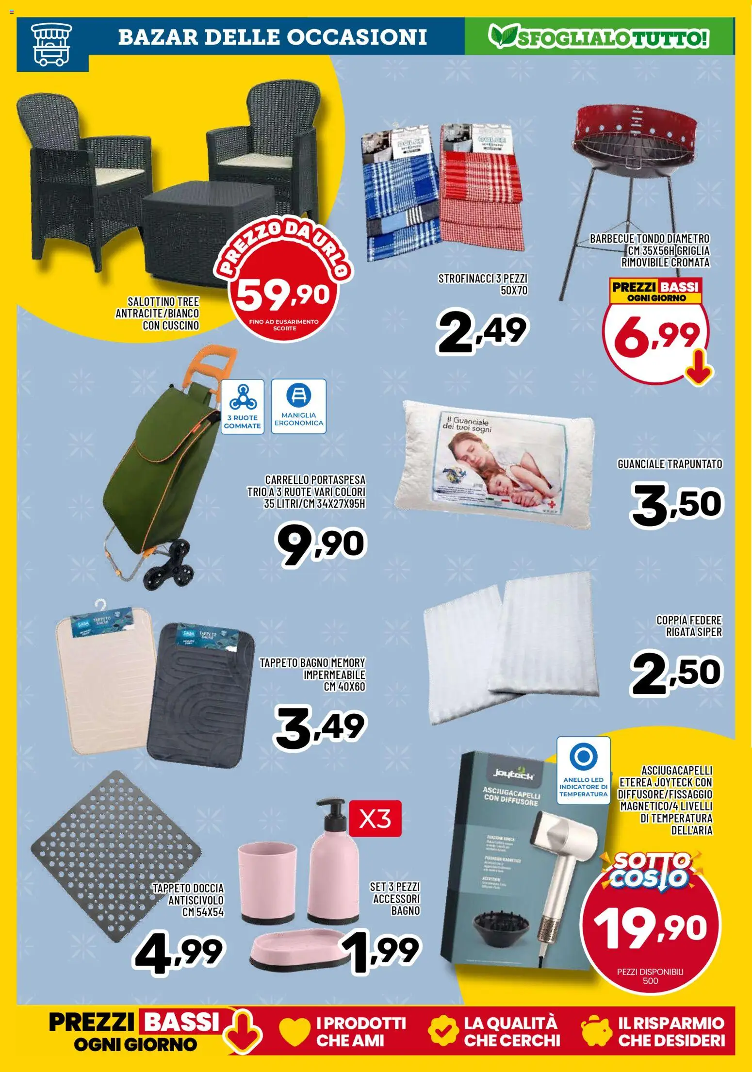 Volantino Il Centesimo del 07.04.2026 | Pagina: 16 | Prodotti: Barbecue, Anello, Strofinacci, Tappeto