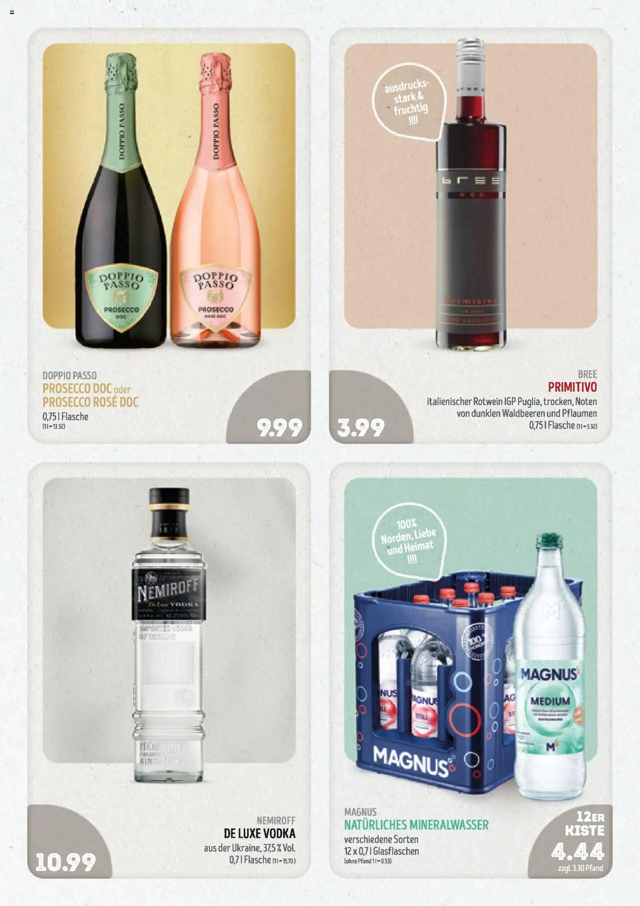 Edeka Struve Prospekt 	 – gültig ab 22.09.2025 | Seite: 13 | Produkte: Pflaumen, Rotwein, Prosecco, Vodka