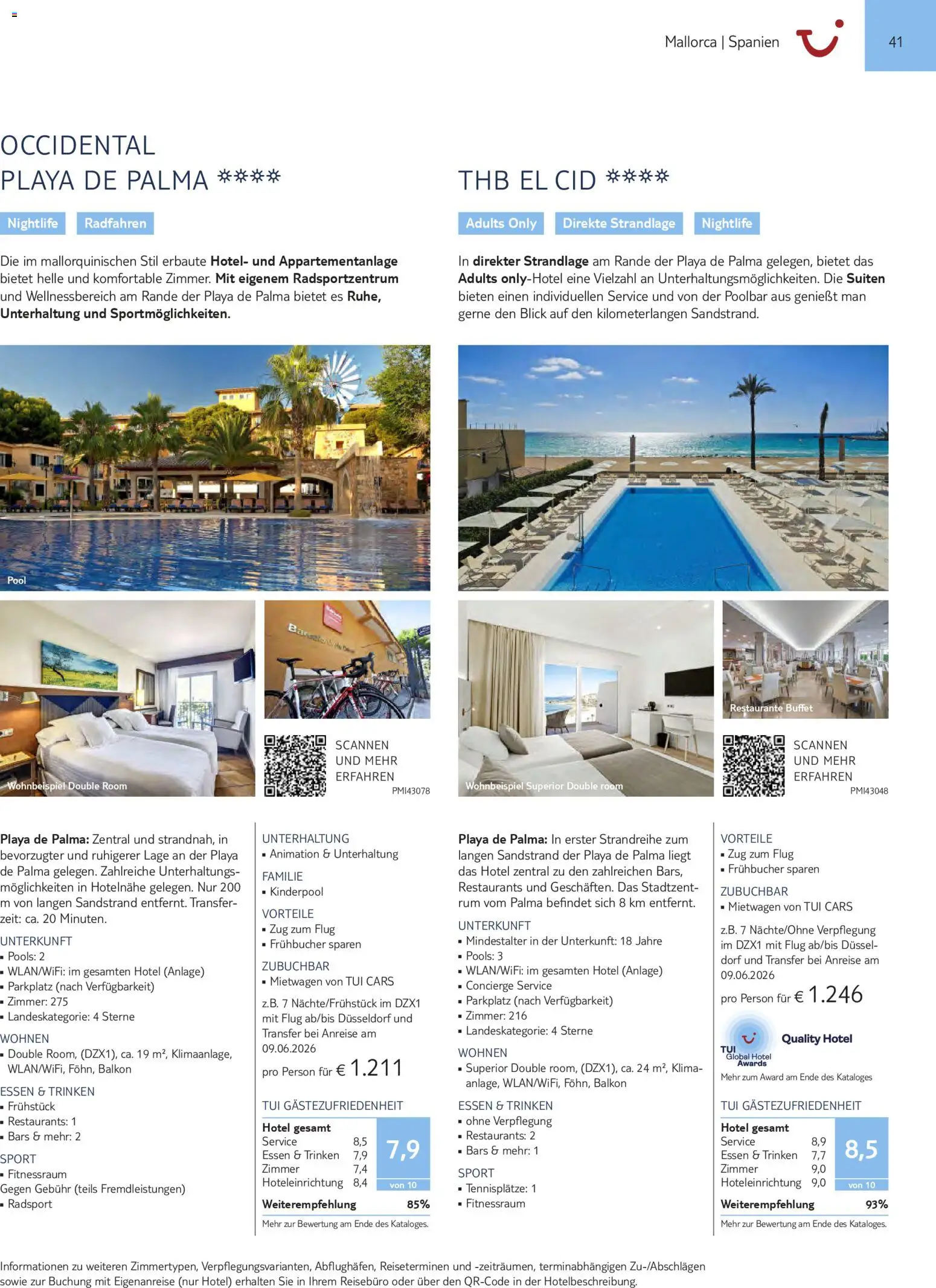 Aida  Südeuropa & Nordafrika 2026/27 – gültig ab 01.01.2026 | Seite: 41 | Produkte: Rum