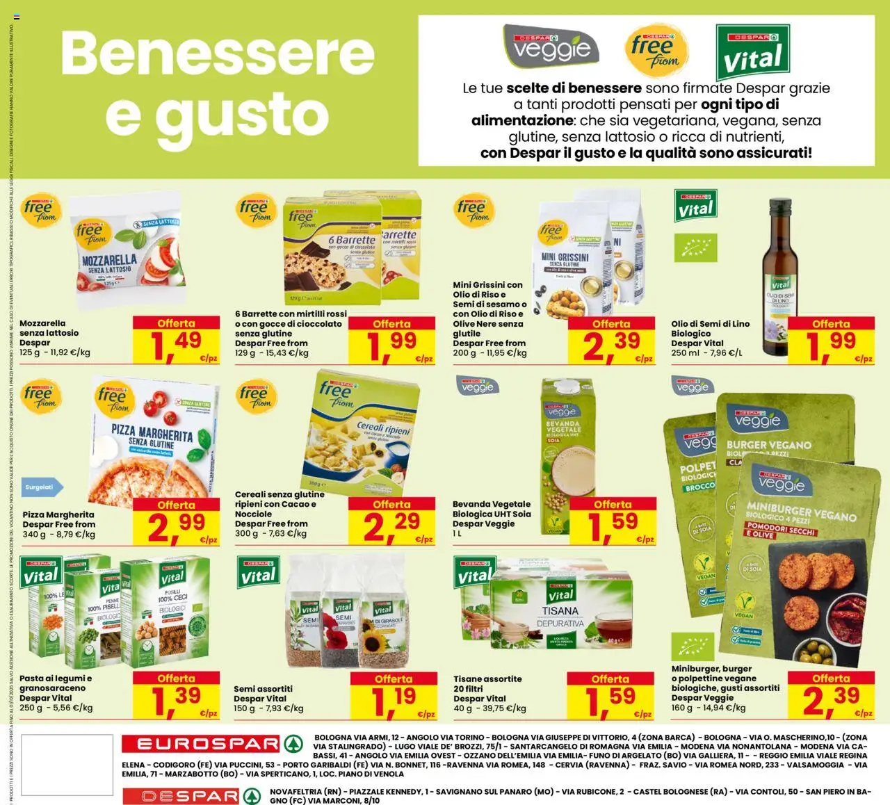 Volantino Eurospar del 18.09.2025 | Pagina: 24 | Prodotti: Riso, Olive, Grissini, Pomodori secchi