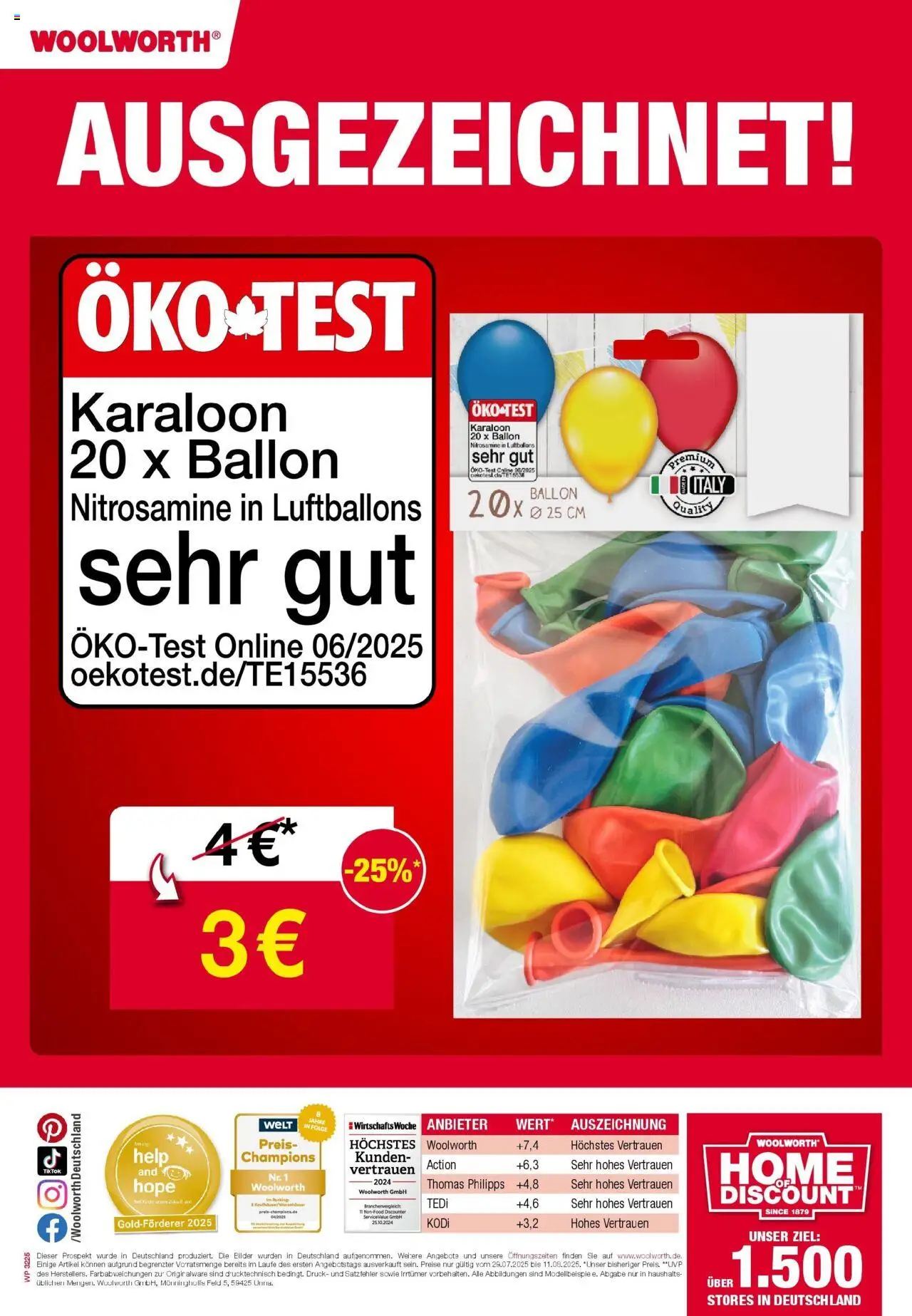Woolworth Flugblatt gültig ab 28.07.2025 | Seite: 14