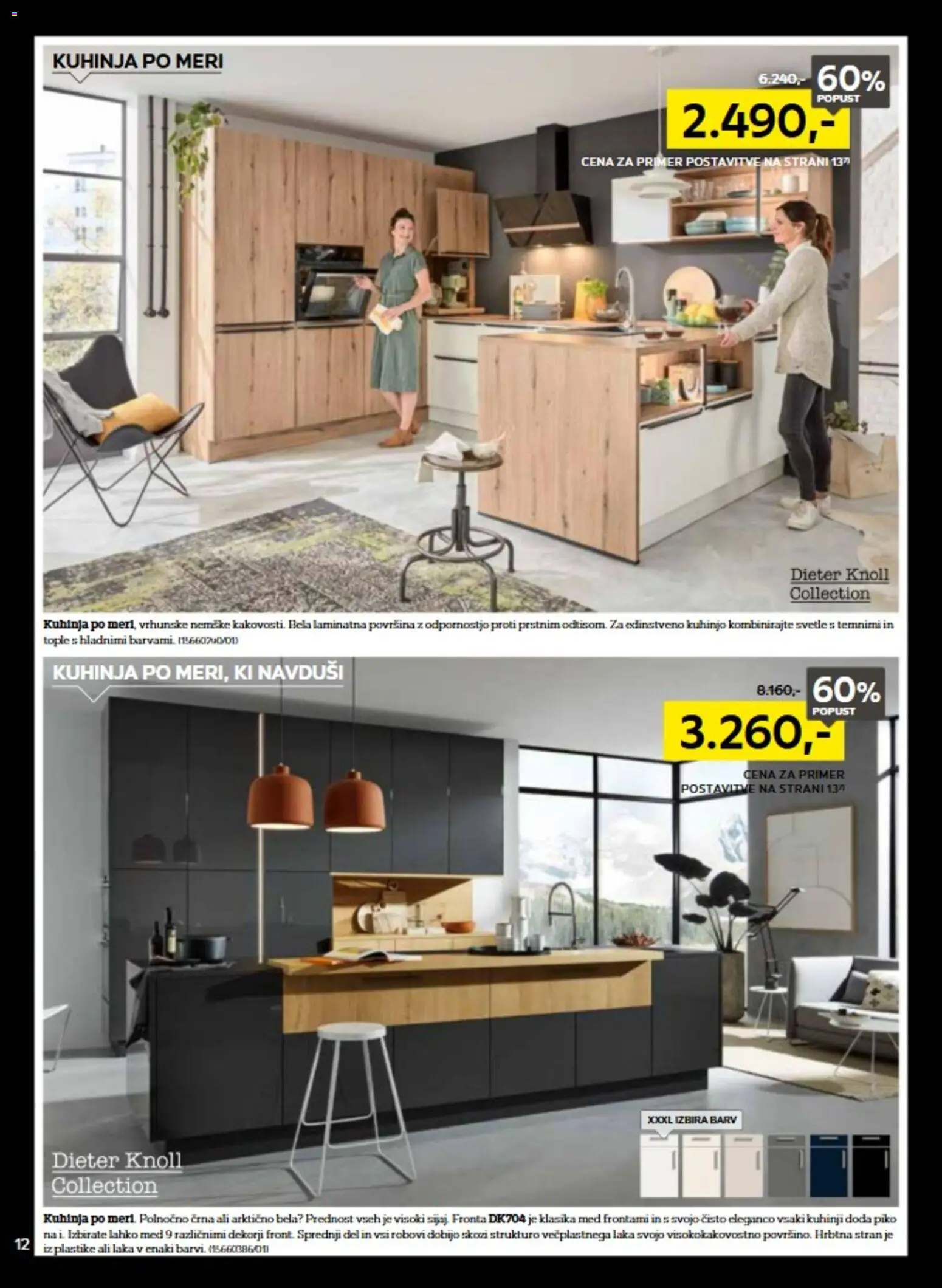 Novi XXXL Lesnina katalog ponudbe – veljaven od 04.11.2025 | Stran: 12 | Izdelki: Kuhinja