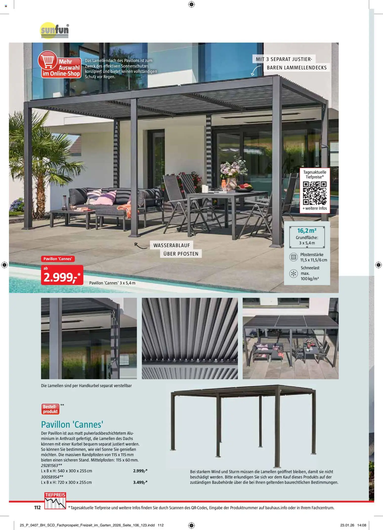 Bauhaus Freizeit im Garten gültig ab 01.05.2026 | Seite: 112