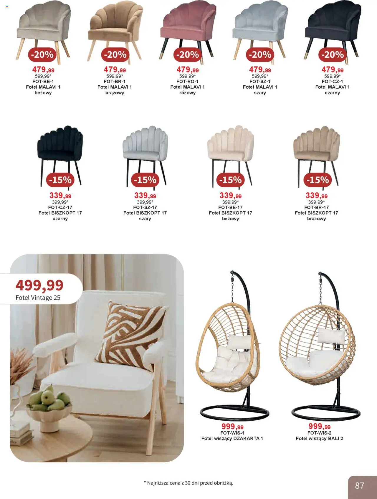Bodzio Katalog od 01.10.2025 | Strona: 87 | Produkty: Fotel