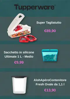 Anteprima del volantino Tupperware - Black Friday valido a partire dal 25.11.2025 | Pagina: 4 | Prodotti: Silicone