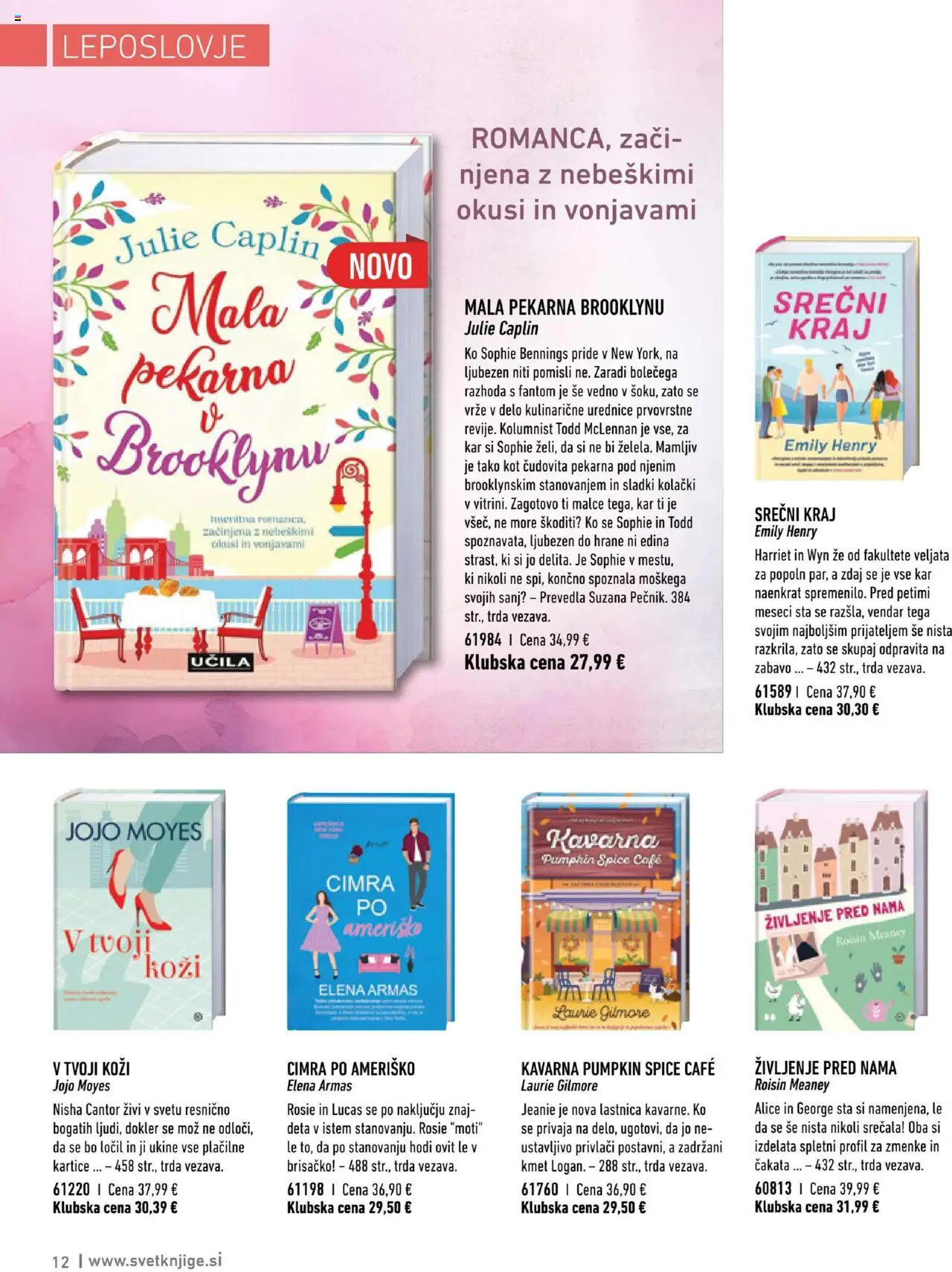 Novi Svet knjige katalog ponudbe – veljaven od 01.10.2025 | Stran: 12 | Izdelki: Pekarna