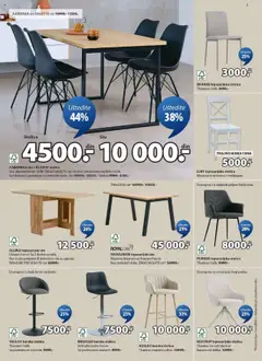 Jysk katalog - važi od 10.09.2025 | Strana: 5 | Proizvode: Sto, Stolica, Trpezarijski sto, Barska stolica